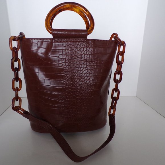 New Studio 33  OG Croc Embossed Bag - Picture 2 of 7